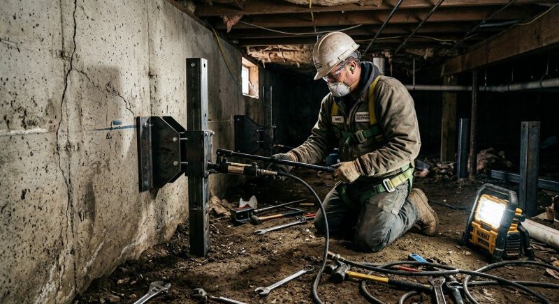 Concrete Foundation Leveling