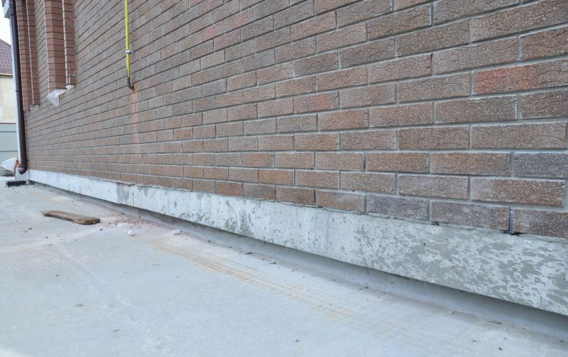 Repaired Foundation Wall